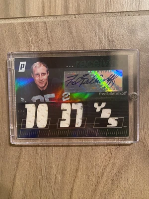 $99 • Buy 2007 Topps Paradigm Fred Biletnikoff Auto Jersey Card.  96/99
