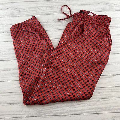 Zara Basic Womens Pants Sleep Lounge Pajama Polyester Slinky Size Medium • $14.99