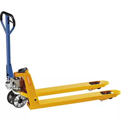 EUROKRAFTbasic Pallet Truck With Weighing Scales - Max Load 2000kg  • £1102.80