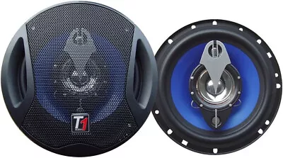 T1 Audio T1-654 6.5 Inch 4 Way 180 Watt Car Coaxial Speakers • £29.99