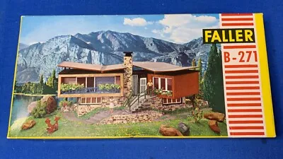 Faller B-271 Ho 1/87 Scale Plastic Kit Mid-century Modern House - Free Shipping • $79.99