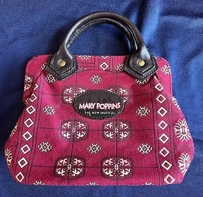 Mary Poppins Broadway Musical Mini Carpet Bag/Purse Disney Preowned • $10.99