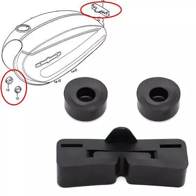 Gas Fuel Tank Rear Holder For Honda XL75 XR75 XL100 CB100 CB125 17613-051-010 • $6.89