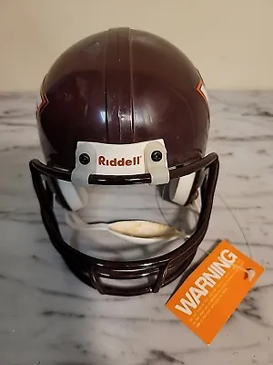 Virginia Tech Hokies Mini Speed Football Helmet - Riddell Display Only • $22.50