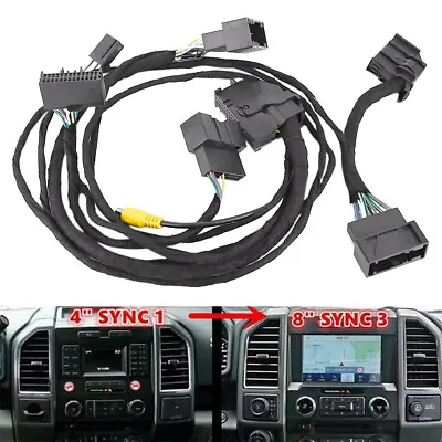4  TO 8  Custom PNP Conversion Power Harness For Ford SYNC 1 To SYNC 2 SYNC 3 • $30.03