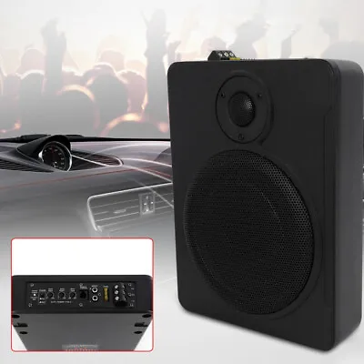 Soundstream 8in Behind Under Seat Subwoofer Box Bass Speaker Amplifier 600w • $79