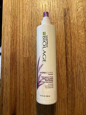 Matrix Biolage Hydra Source Daily Leave In Tonic 13.5 Fl Oz/ 400ml For Dry Hair • $24.95