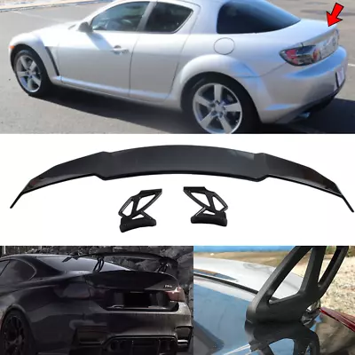 Universal Black V-STYLE Rear Trunk Racing Spoiler Wing Fit For Mazda RX-8 04-11  • $99.90