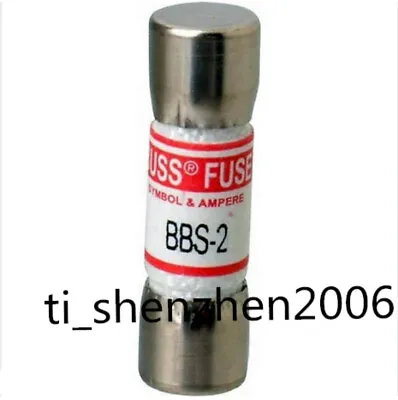 Bussmann BBS-2 BBS2 ( 2 Amp ) 2A 600Vac Fuses Fast-acting Fuse • $3.85