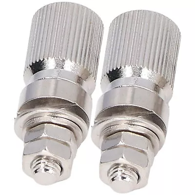 £4.49 • Buy 2PCS No Insulation Terminal Binding Post Silver Alloy Power Grounding Terminal