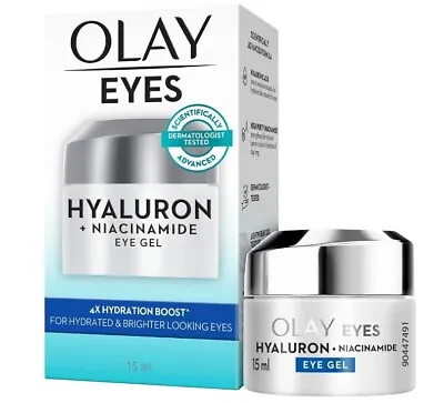 Olay Luminous Hyaluron Niacinamide Eye Gel 15ml Wz Hyaluronic Acid • $56.99