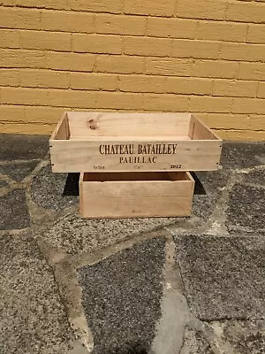 £14 • Buy Wooden Wine Box 6 And 12 Bottle Various European French Italian Spanish Ect