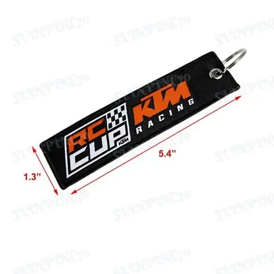 Motorcycle Key Chains Key Rings For KTM DUKE Keychain Key Tags Orange Keychains • $7.75