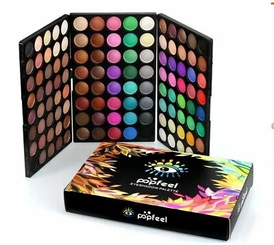 120 Colours Eye Shadow Eyeshadow Palette Makeup Make Up Kit Set Professional Box • £7.99