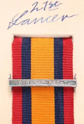 Qsa Queens South Africa Medal Ribbon Bar Clasp Belfast Boer War Campaign • $23.27