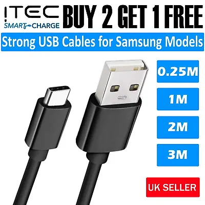 £1.99 • Buy For Samsung Galaxy A10,A12,A14,A34,A51,A54,A71 Fast USB Charger Charging Cable