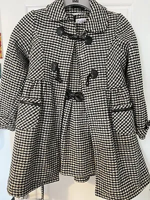 £45 • Buy 8/9 Couchè Tot Wool Dress And Coat Set.