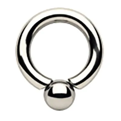 $34.99 • Buy Surgical Steel Screwball Rings, Prince Albert Body Piercing Jewelry