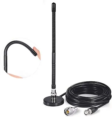 27MHz CB Radio Soft Whip Antenna 3m BNC & PL259 For Cobra Midland Uniden Maxon • $22.99