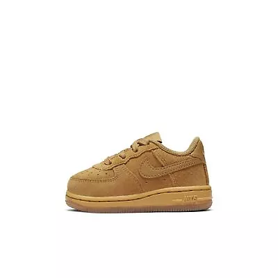 [BQ5487-700] Nike Toddlers Air Force 1 Low LV8 TD 'Wheat (2019)' • $69.99