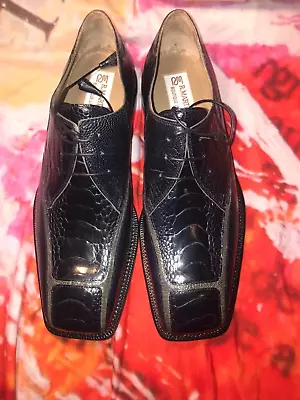 R. Martegani Genuine Ostrich Exotic Men's Dress Shoes. Size 10 • $300