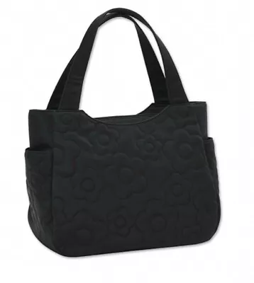 New MARY QUANT Daisy Random Quilted Tote Bag (Black) Japan Free Shipping • $142.97