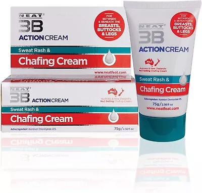Neat Feat 3B Action Cream Anti-Chafe Cream 75g • $16.90