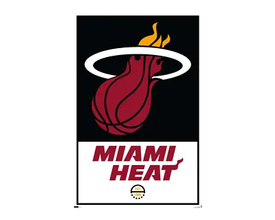 MIAMI HEAT - LOGO 2021 POSTER - 22x34 - 21676 • $10.50