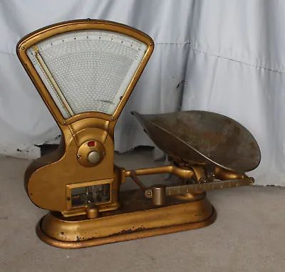 Large Antique Toledo Computing Scale – 1906 – General Store In Bloomfield Iowa • $495