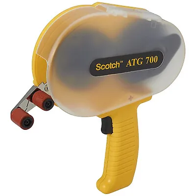 £22 • Buy Scotch ATG Adhesive Transfer Tape Gun ATG700 Applicator Yellow Colour