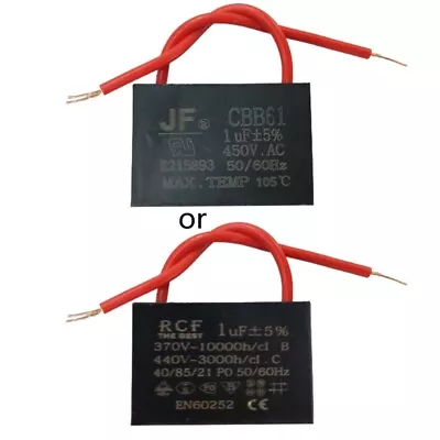 Motor Run Capacitor 1/1.2/1.5/2/3/3.5/4/5/8/10/12/15/16/20UF CBB61 Capacitor • £5.32