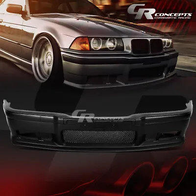 1pc Abs M3 Style Replacement Front Bumper Cover+grille For 92-98 Bmw E36 3series • $125.95