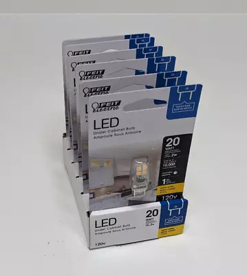 6X Feit Electric BP20G8/830/LED 170 Lumen 3000K Dimmable LED Bulb G8 120V 2W • $47.98