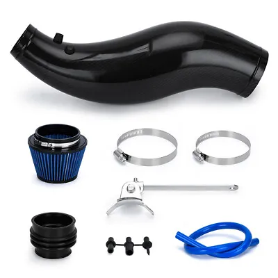 Carbon Fiber Cold Air Intake Pipe Air Filter For Honda Civic 92-95 96-00 EG EK • $89.90