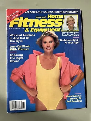 Vintage Home Fitness & Equipment Magazine Premiere Issue Oct 1986 Shape Aerobics • $12.75