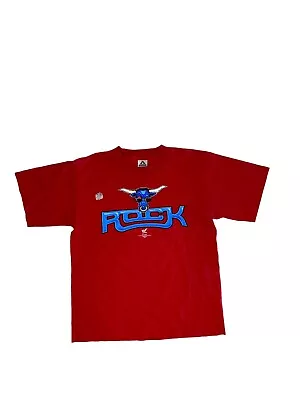 £37.99 • Buy WWF Vintage Tripple A The Rock Tshirt Size Large Wrestling Tee 1999 WWE Youth