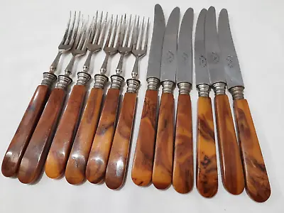 Vintage Rostfrei - Set Of 6 Knives & 6 Forks • $65