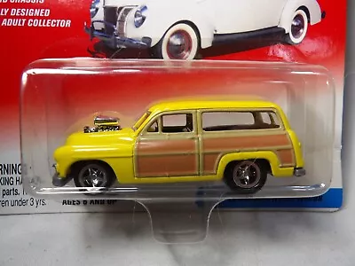 1950 MERCURY WOODY WAGON     2002 JOHNNY LIGHTNING CUSTOM WOODYs & PANELs   1:64 • $7.99