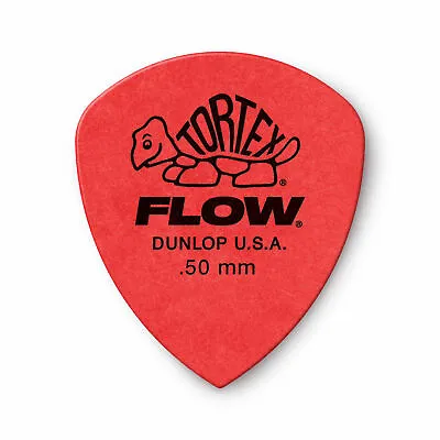 $5.44 • Buy 6 X Jim Dunlop Tortex FLOW 0.50MM Gauge Guitar Picks 558R Plectrums