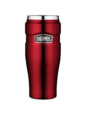 New THERMOS Stainless King S/Steel Vacuum Insulated Tumbler 470ml Free Post Save • $38.99