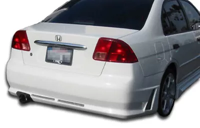 Duraflex R34 Rear Bumper Cover - 1 Piece For 2001-2005 Civic 4DR • $256