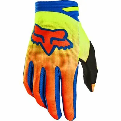 Fox Racing 180 Oktiv Mx Gloves - Flo Yellow - Motocross/offroad - 2xl • $18.99