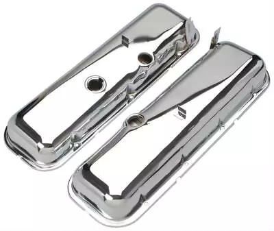 Trans-Dapt Performance Chrome Valve Covers 9503 Chevy BBC 396 427 454 • $91.99