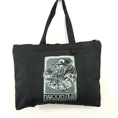 Maroon5 Train Tote Bag 2011 Summer Concert Tour Merchandise 14” X 18 1/2” • $29