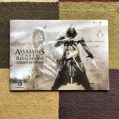Assassin's Creed Revelations Dossier Press Kit W/ Press Disc - Rare Promo Kit - • $199.99