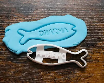 £8 • Buy LOST Fish Biscuit Cookie Biscuit Shape Cutter TV Show DHARMA Initiative