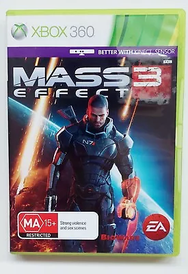 XBOX 360 Mass Effect 3 PAL 2 DISCS Good Condition FAST POSTAGE AUS POST • $5.99