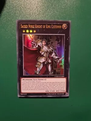 Sacred Noble Knight Of King Custennin - Ultra Rare - CYHO-EN089 - (NM) Near Mint • £3.29