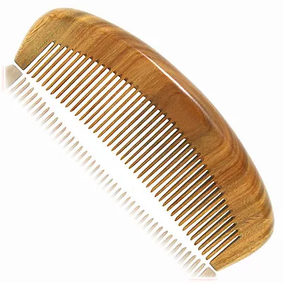 UK Seller! Handcraft Green Sandalwood Sandal Wood Hair Care Comb Gift 15.2 Cm • £6.88