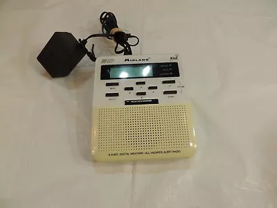 Midland WR-100 NOAA SAME Weather Radio Public Emergency Preparedness Alert • $12